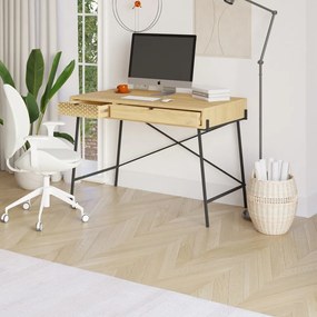 Pracovný stôl v dekore duba 60x110 cm Ecrin – Marckeric