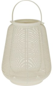 Kovový lampáš na čajovú/LED sviečku Tampa, 16,5 x 19 cm
