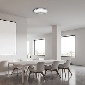 Stropné LED svietidlo Vela, 1x LED 24w, 3000-6000k, w, s ovládačom