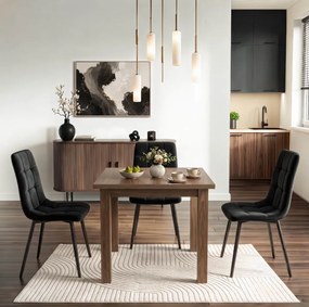 Rozkladací stôl MAX 80-160 cm, orech Nicea