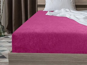 Froté plachta EXCLUSIVE purpurová 90 x 200 cm