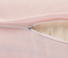 Džersejové obliečky na vankúš, 2 ks, ružové