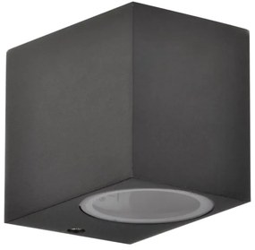 Vonkajšie nástenné svietidlo BOSTON 1xGU10/10W/230V