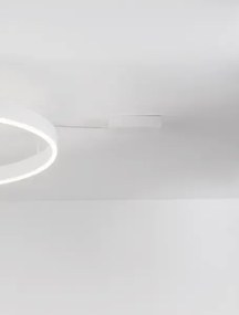 Stropné svietidlo LED so stmievaním Motif 80 biela