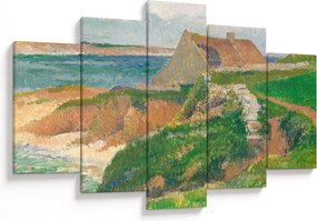 Obraz - Henri Moret, The Island of Raguenez, Brittany, reprodukcia (150x105 cm)