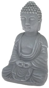 Betónová soška Budha, 9 x 19 x 12 cm