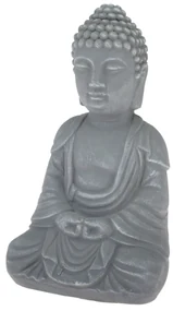 Betónová soška Budha, 9 x 19 x 12 cm