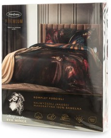 MAKOSATÉNOVÉ OBLIEČKY EVA MINGE ASTRAL 200X220 CM, 2 KS 70X80 CM VZOROVANÉ