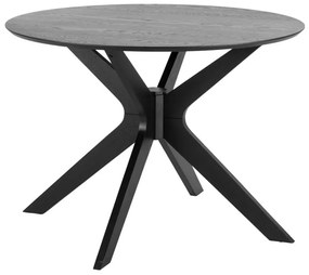 Moderný jedálenský stôl GILERMO 105 cm - čierny