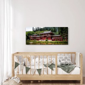 Obraz - čínska architektúra (120x50 cm)