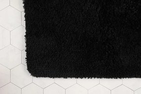 Kúpeľňový koberček SOLID čierny
