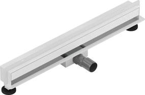 Mexen Flat Wall, sprchový žľab na stenu 2v1, 50 cm, biela, 1230050