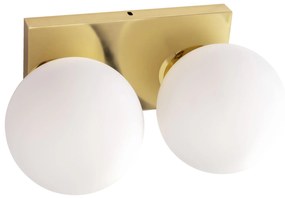 Toolight, nástenná lampa 2xE27 APP1010-2W, zlatá, OSW-05556