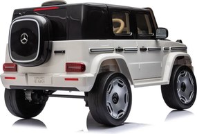 LEAN CARS Mercedes EQG 4x4 Batériové auto biele