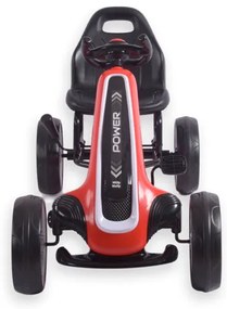 Šlapacia motokára POWER červená