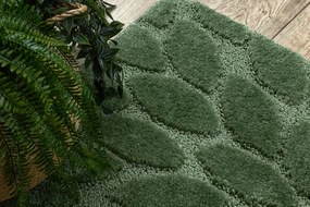 Sada kúpeľňových koberčekov SUPREME STONES kamienky, zelená