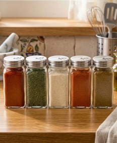 usporadejto.cz Sada 6ks hranatých kořenek DUST, 3 velikosti sypátka, 120ml