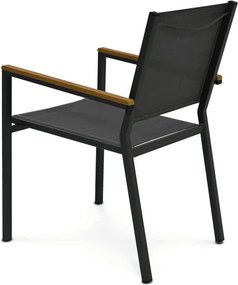 Záhradná stolička sivá AZC-L1303 GREY - drobná chyba z výroby