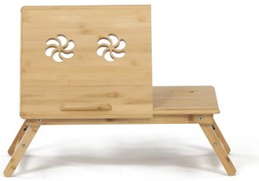 Odkladací stolík B070 NAT, bambus