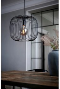 Nordlux - Luster na lanku BERONI 1xE27/60W/230V čierny pr. 40 cm