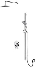 OMNIRES SYSY17CR - Sprchová sada s podomietkovou batériou Y lesklý chróm
