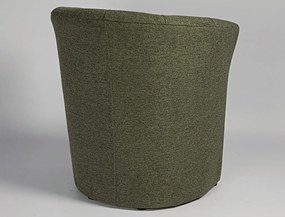 Kreslo Boston, zelená látka