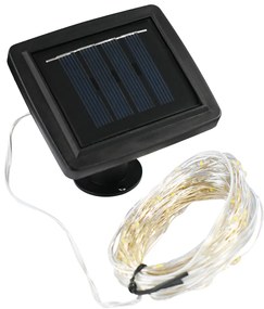 Ecolamp Solárna LED svetelná reťaz Micro, 15m