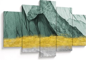 Obraz - Smaragdové hory N⁰2 (150x105 cm)