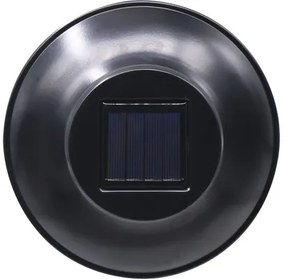 LED solárne svietidlo IP44 0,5W 3000K zapichovacie čierne 56,5cm