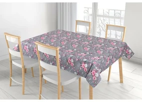 Bellatex Obrus Adela Kvety ruže ružová, 120 x 140 cm, 120 x 140 cm