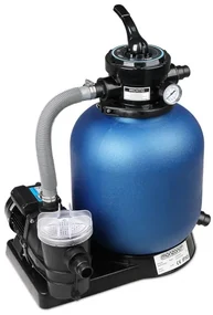 InternetovaZahrada Pieskový filtračný systém 11 000 l/h s predfiltrom