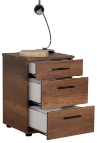 Nočný stolík Sivadu 6 (orech oslo). Vlastná spoľahlivá doprava až k Vám domov. 1094440