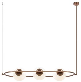 Maytoni MOD221PL-03BS - Luster na tyči ERICH 3xE14/40W/230V medená