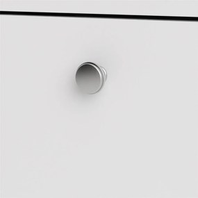 Tvilum Biely príborník SALOMO s 3 zásuvkami