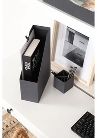 Kartónové organizéry v súprave 4 ks Hugo Canvas Paper Laminate – Bigso