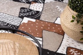 Dywany Łuszczów, Detský kusový koberec Fun Mountains cream, 80x150, viacfarebná, detská izba