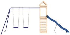 Vonkajšia súprava na hranie masívna borovica