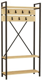 Vešiak s botníkom Alfa Sapphire and Grey