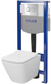 Podomietková zostava City Square B976 tlačidlo chróm štvorcový pneumatický