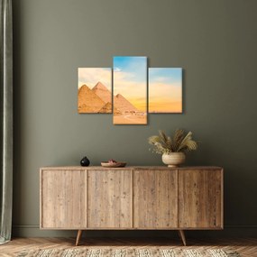 Obraz egyptských pyramíd (90x60 cm)