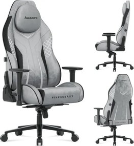 Zamatová herná stolička Force 8.3 Grey