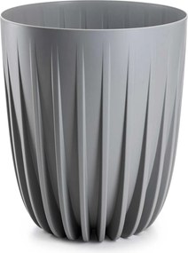 Květináč STRIPPED Eco 39x46,3 cm šedý