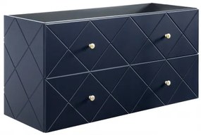 Comad ELEGANCE BLUE 82-120-C-2S skrinka pod umývadlo 120X61x46 - Comad