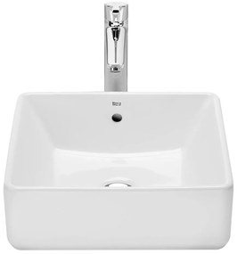 Roca A3270ML000 - Keramické umývadlo GAP 39x37 cm na dosku, biele