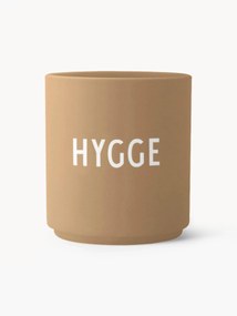Dizajnový hrnček's nápisom Favourite HYGGE