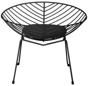 Súprava 2 černých záhradných stoličiek Bonami Selection Coco