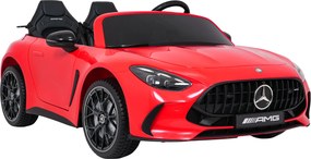 Ramiz Mercedes-Benz GT63 AMG elektrické autíčko pre deti červené