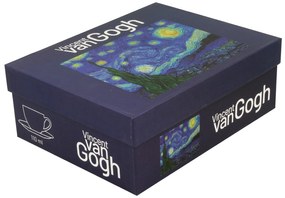 Porcelánová šálka s podšálkou Van Gogh Starry Night 90 ml sada 2ks