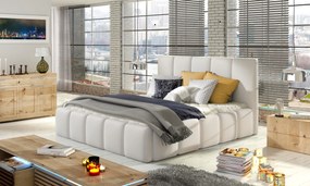 Moderná posteľ Begie, 140x200 eko koža Soft