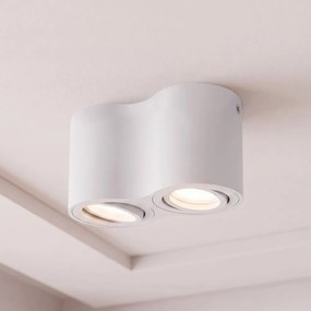 BRILAGI - Bodové svietidlo MIA DOUBLE 2xGU10/30W/230V biela